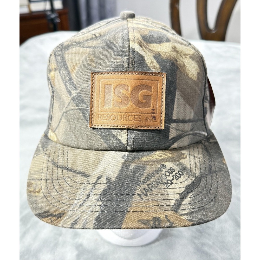 ISG Resources Legend Hat Cap Snap Back One Size Realtree Camo Hunting Mens USA